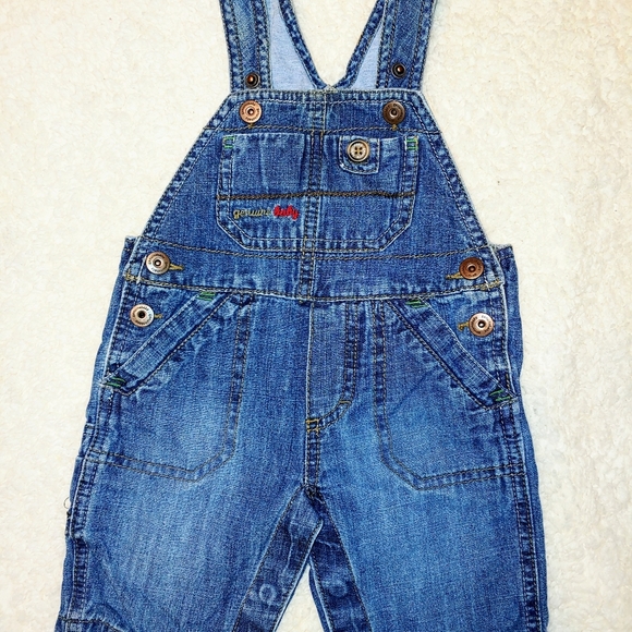 Boy's 3-6mo Overalls Set - Picture 4 of 13